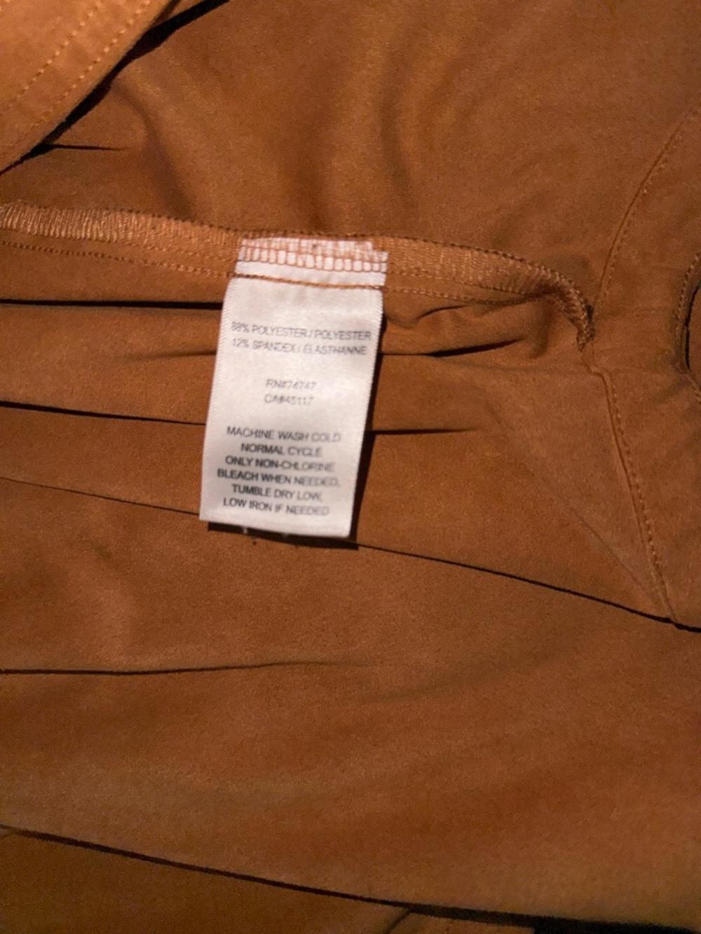 Rust Button-Front Shirt Jacket - Picture 5 of 5